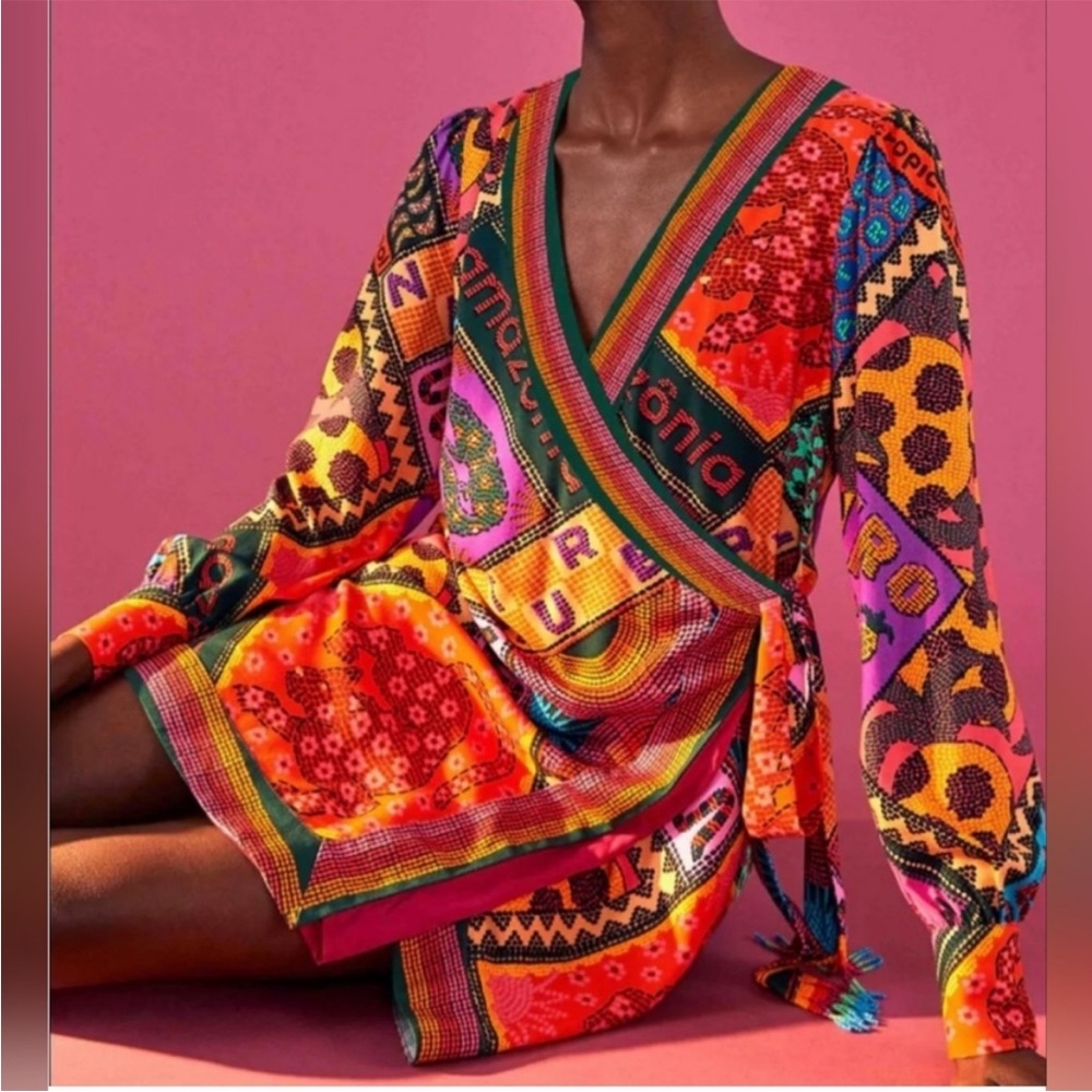 Farm Rio Wrap Dress